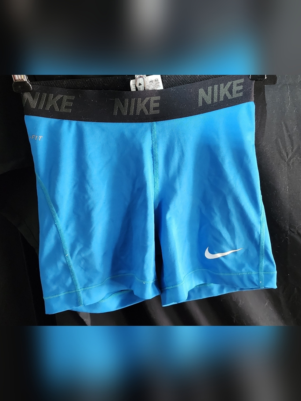 Nike Blue Performance Compression Shorts Women Size XS/S